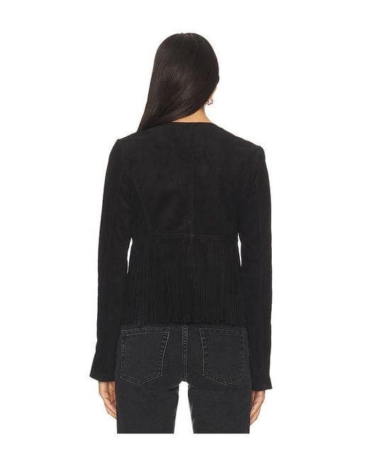 FRAME Black The Saddle Jacket