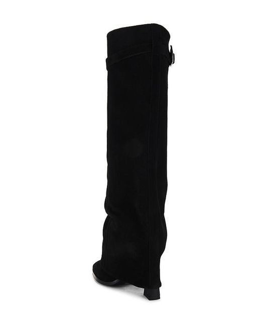 Free People Black Felicity Foldover Boot