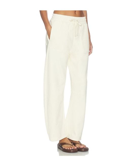 Citizens of Humanity White Freya Sweatpant