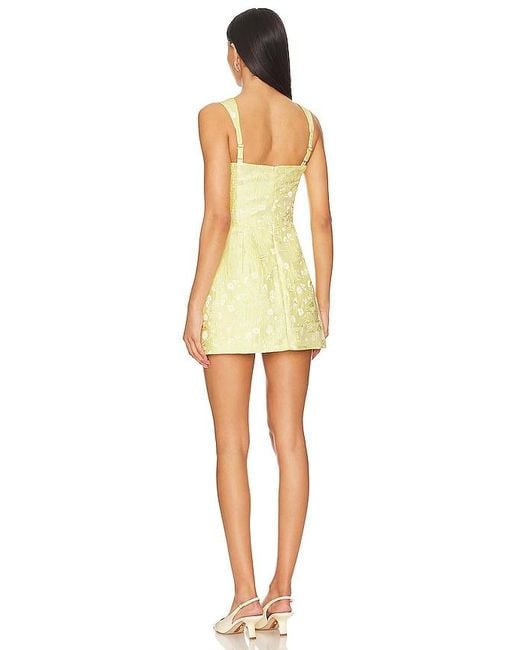 Amanda Uprichard Yellow Bethany Romper