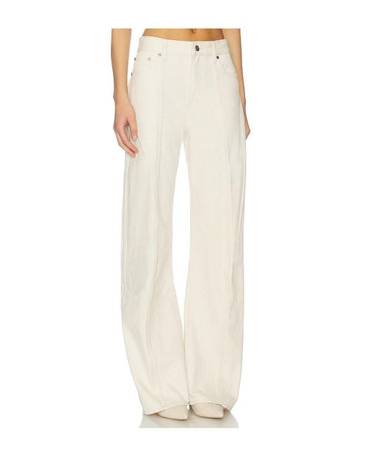 Helmut Lang White Ski Jean