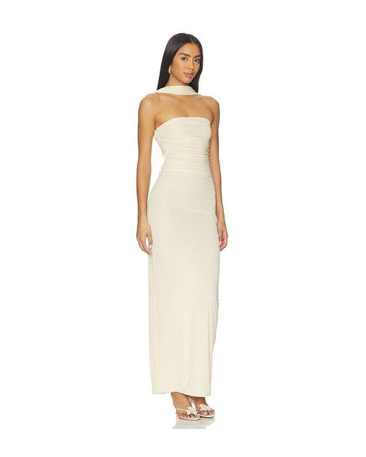 Maygel Coronel White Arena Dress