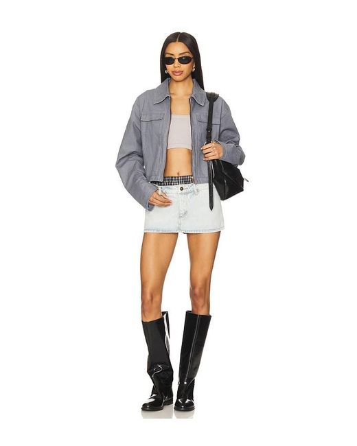 Lioness Blue Rhode Mini Skirt