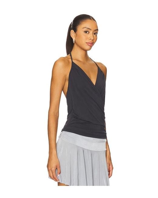 geel Blue Julian Halter Top