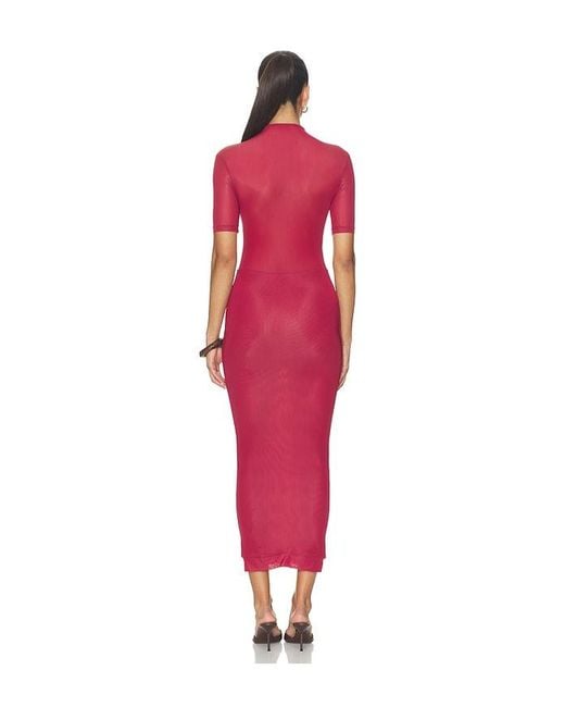 Maygel Coronel Red Alma Maxi Dress