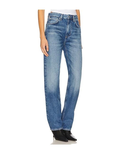Citizens of Humanity Blue Zurie Straight Leg Jeans
