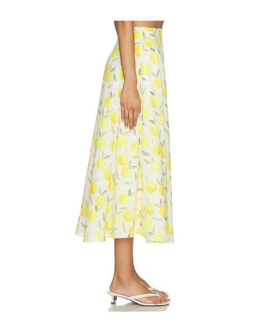 Astr Yellow Myria Skirt