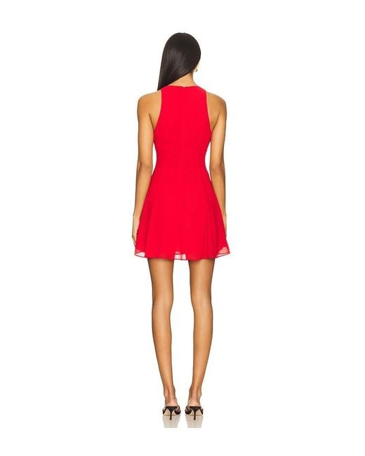 House of Harlow 1960 Red X Revolve Donna Mini Dress