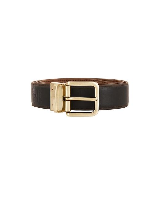 Vince White 32Mm Alex Reversible Stitched Belt for men