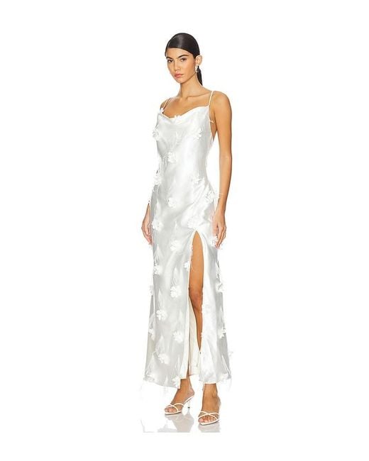 Elliatt White Lunaria Maxi Dress
