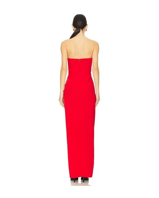 Nbd Red Ilda Maxi Dress