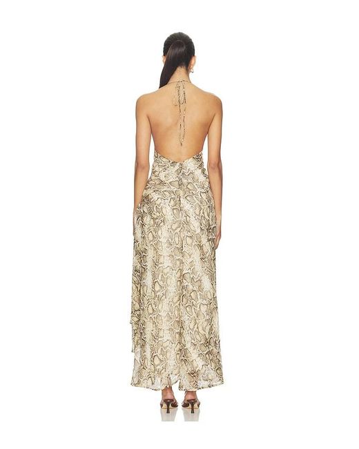 Bardot White Cyrel Printed Maxi Dress