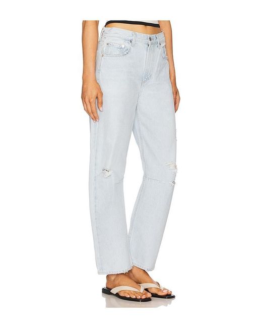 Citizens of Humanity White Miro Relaxed Jeans