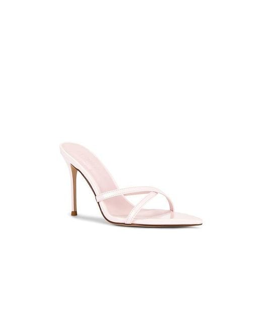 Femme LA White Donatella 100 Sandal