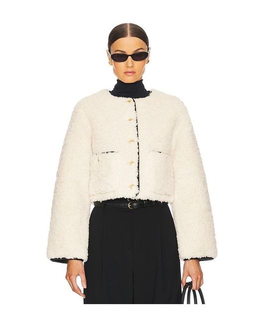 L'academie Natural 'Academie Pauchet Reversible Faux Sherpa Jacket