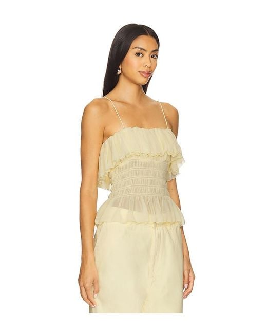 Ronny Kobo Yellow Alexi Top