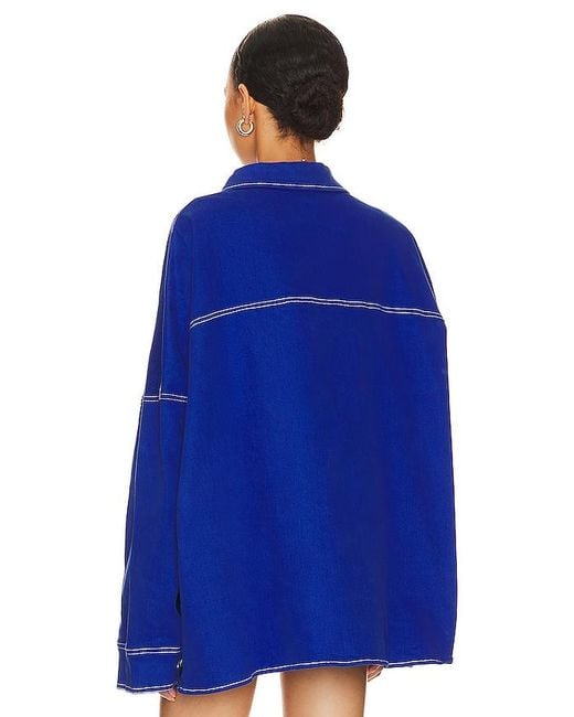 BY.DYLN Blue Cooper Jacket