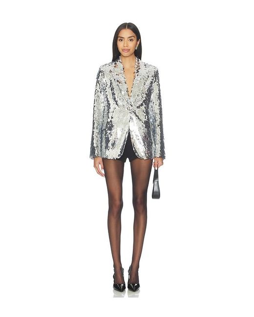 Simon Miller White Blazer Leon Sequin