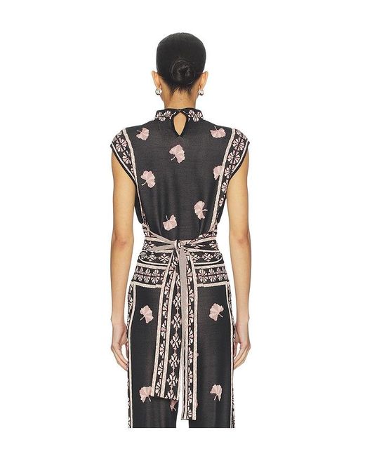 MISA Los Angles Black Alva Top