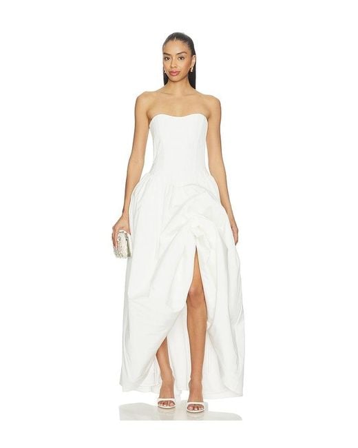 V. Chapman White Clara Dress