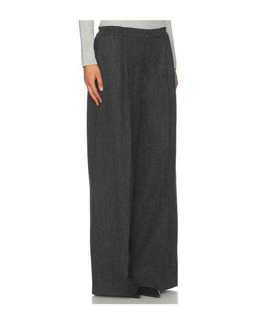 Alexander Wang Black Tailored Wide Leg