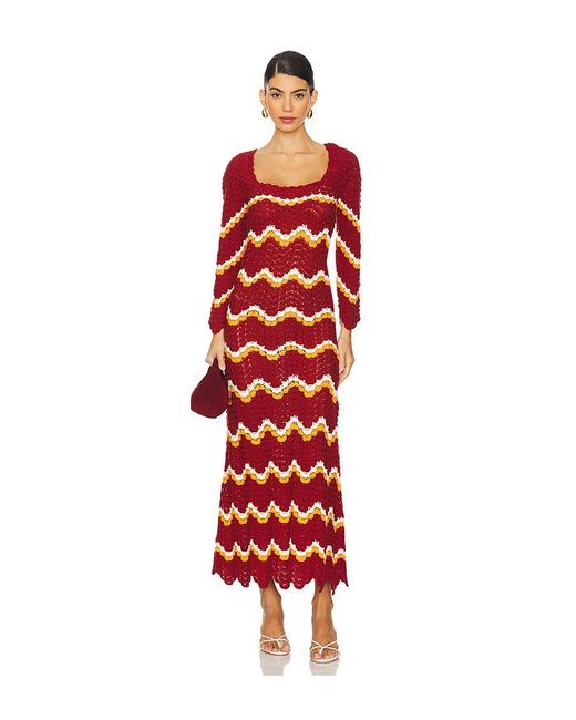 ROBE SUMAC en Rust Escvdo en coloris Red