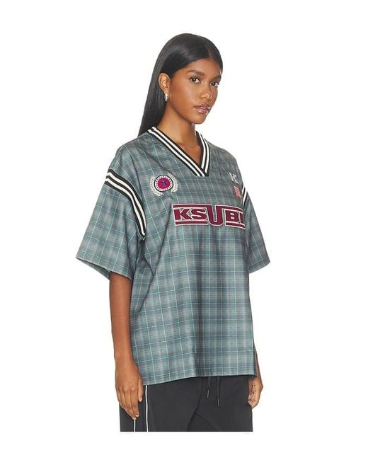 Ksubi Blue Union Jersey Top