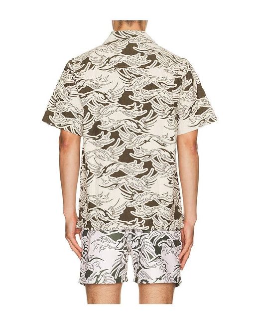 Oas White Rogue Cuba Shirt for men