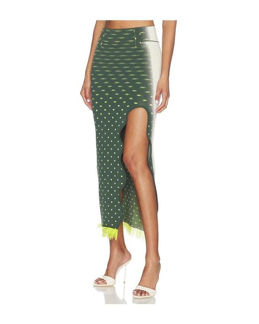 Ph5 Green Lily Midi Skirt