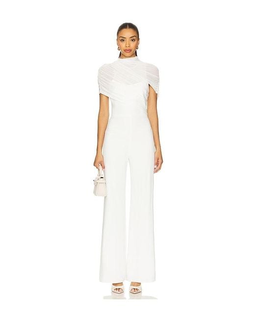 Amanda Uprichard White X Revolve Evianna Jumpsuit
