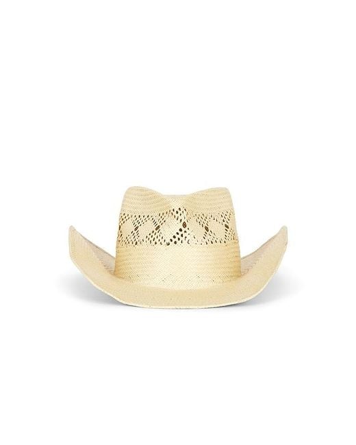 Gigi Pip White Cassidy Cowboy Hat