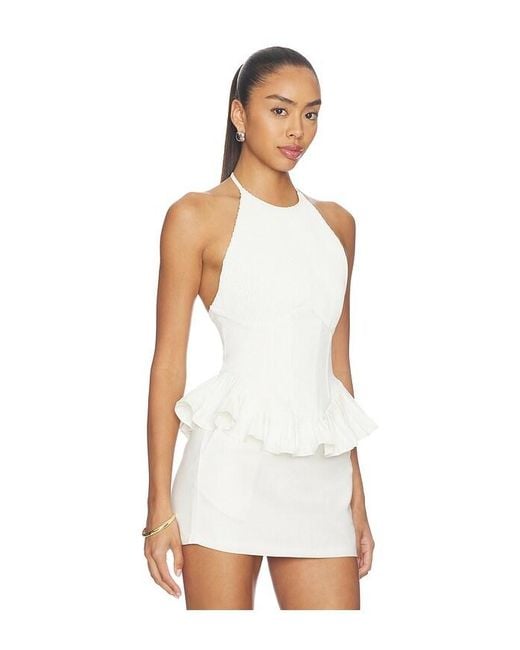 MORE TO COME White Anala Top