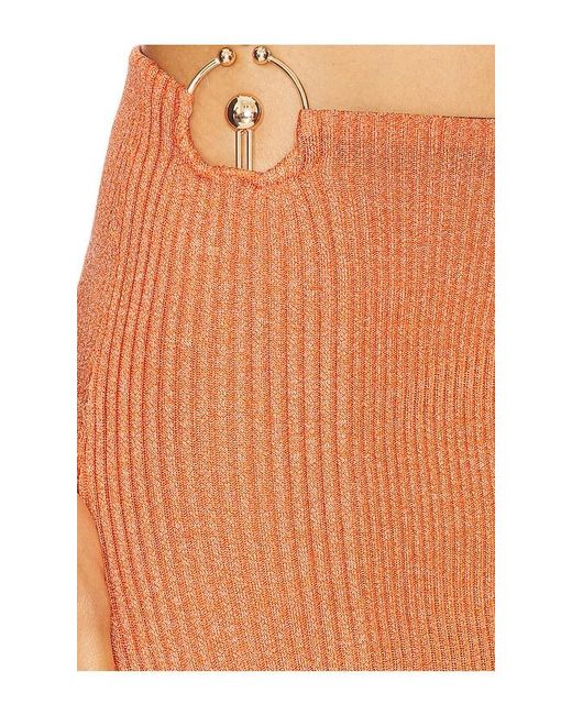 OSIS STUDIO Orange Lux Skirt