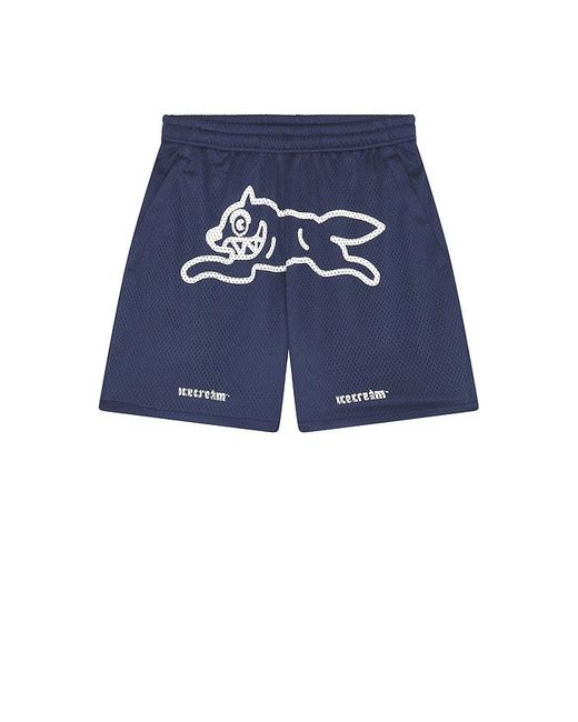 ICECREAM Blue Slurpee Mesh Shorts for men