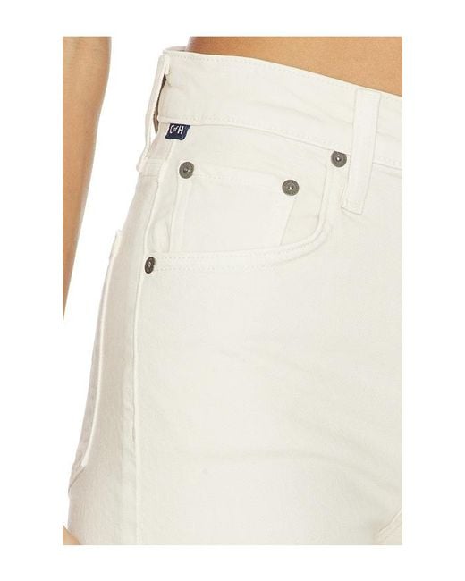 Citizens of Humanity White Palma Straight Jeans