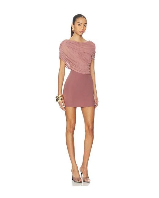 superdown Purple Bailey Mini Dress