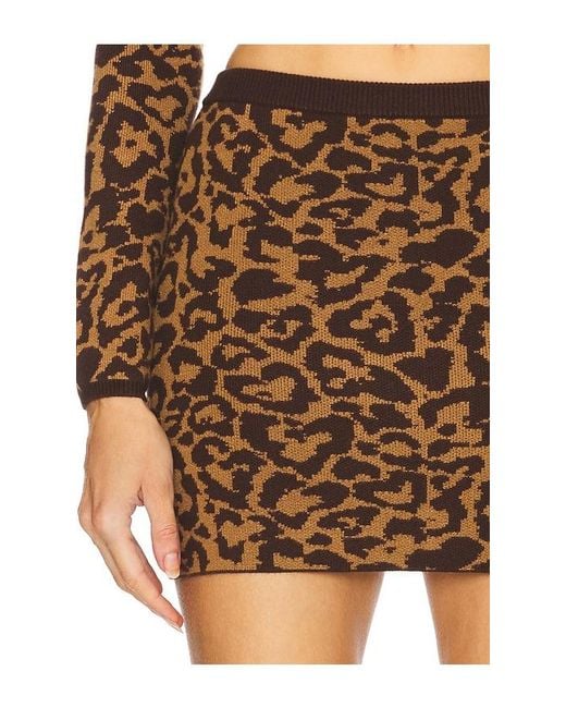 LOBA Black Abilene Mini Skirt