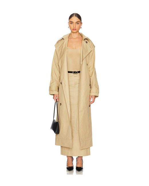 LPA Natural Clara Trench Coat
