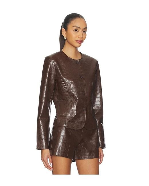 Lamarque Brown Agnes Jacket