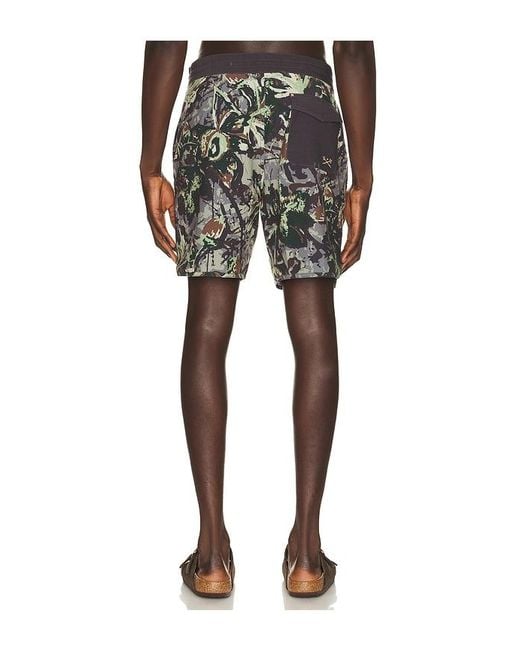 Dark Seas Black Lakeshore Boardshort for men