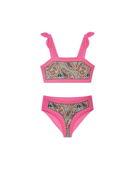 Beach Riot Pink Little Stella Set
