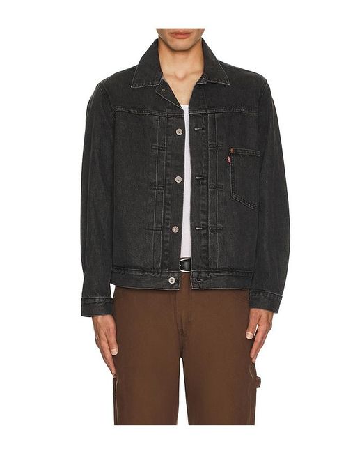 Levi's Black Type I Trucker Jacket for men