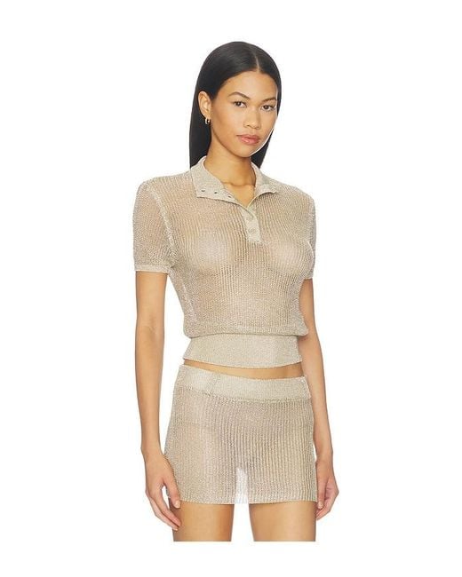 Lioness Natural Matcha Knit Tee