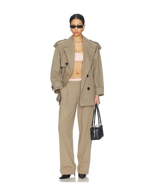 SELMACILEK Natural Terra Trenchcoat