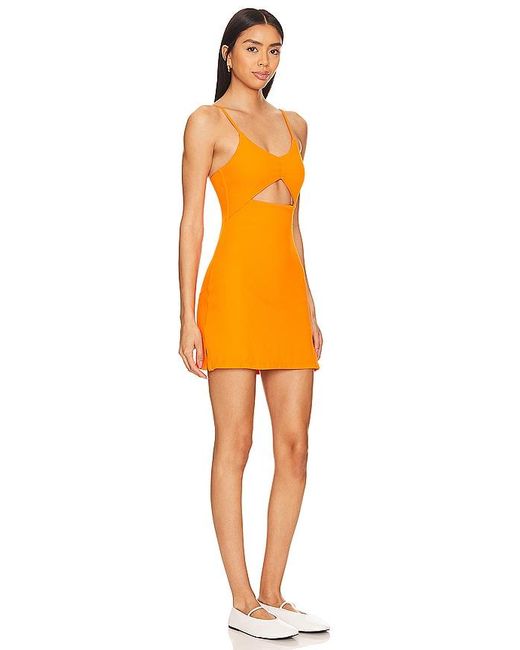 Beach Riot Orange Jewel Dress