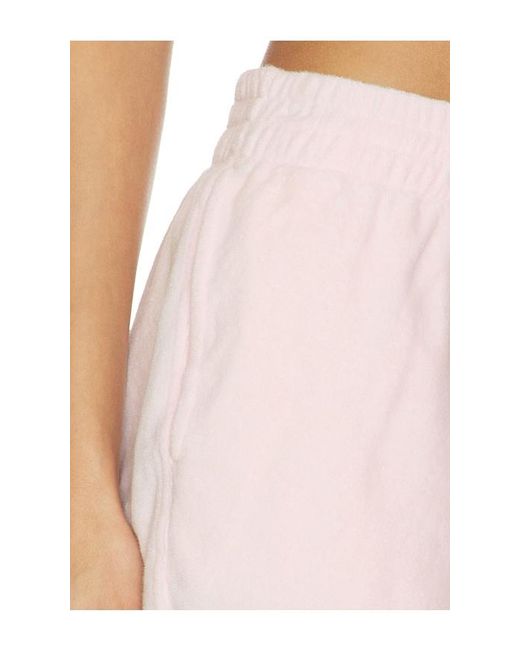 Bobi White Faux Fly Short