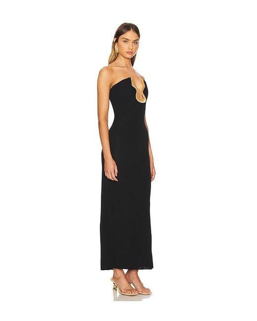 Cult Gaia Black Abril Gown