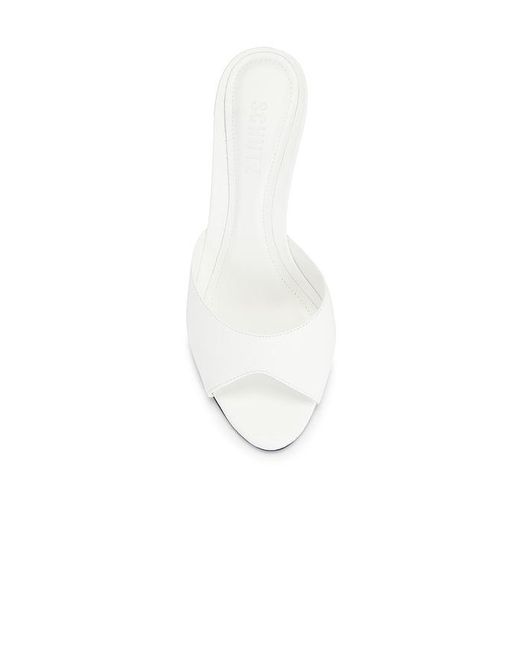 SCHUTZ SHOES White Cloe Sandal