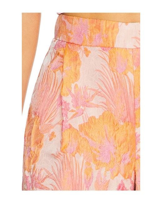 Amanda Uprichard Orange Kenley Short