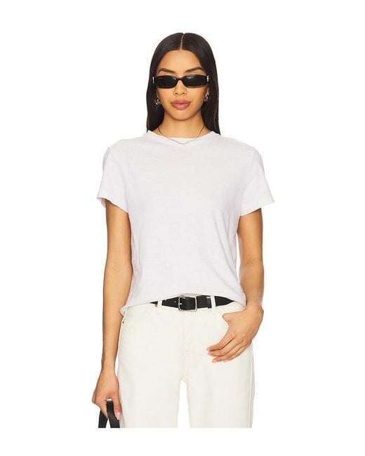 Re/done White X Hanes The Classic Tee